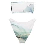 Bikini bandeau reciclado “Shades”