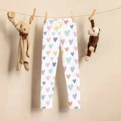 Leggings Infantis Corações